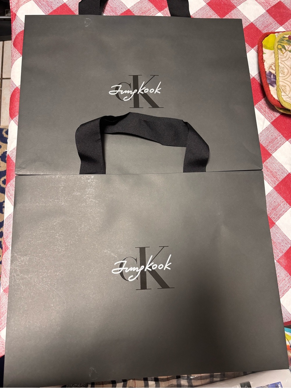 Jung Kook for Calvin Klein Shopping Bags
